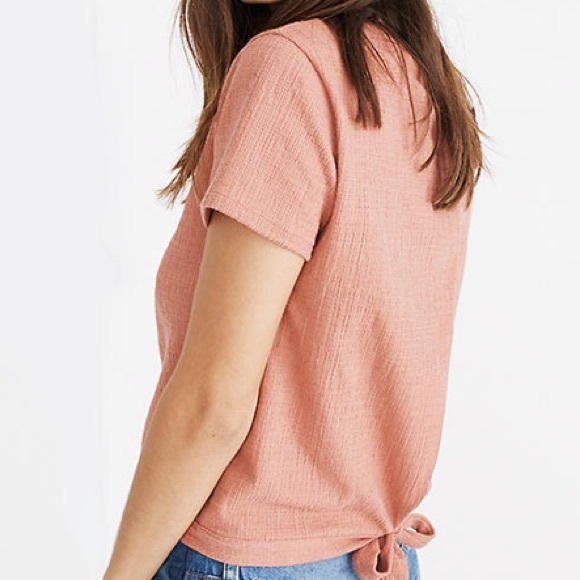 NWOT Madewell Verse Tie-Back Top - Picture 1 of 10